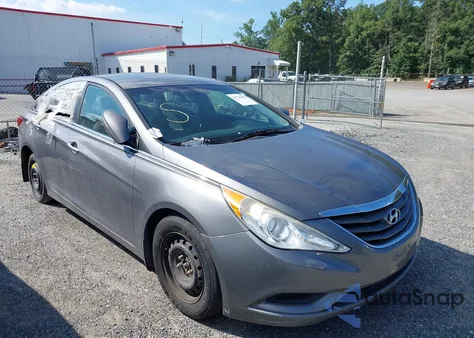 2012 Hyundai Sonata Gls из США, поврежденный, VIN 5NPEB4AC5CH392593